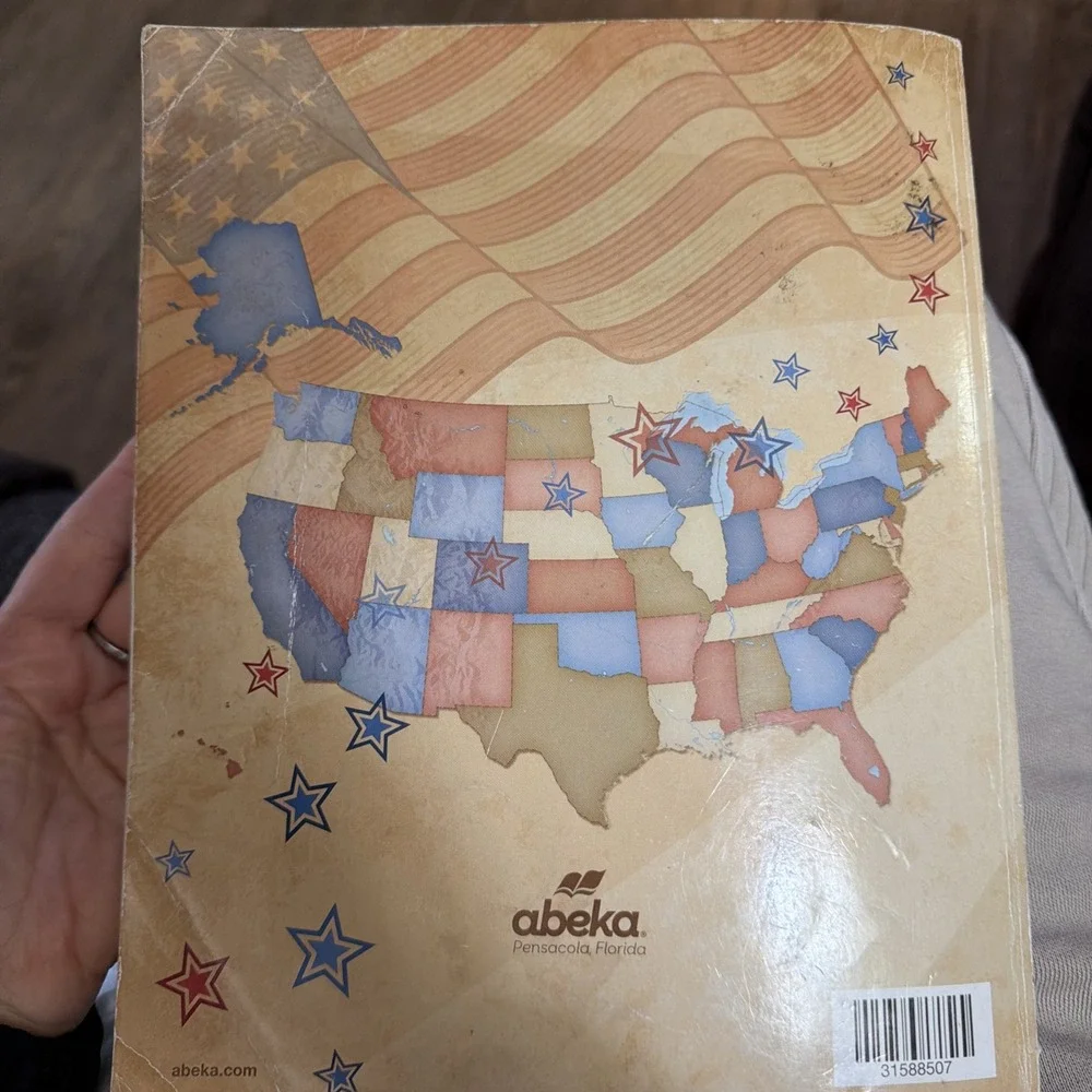 Abeka Our American Heritage Student Text  New! Blank 3rd Grade 5th Ed History